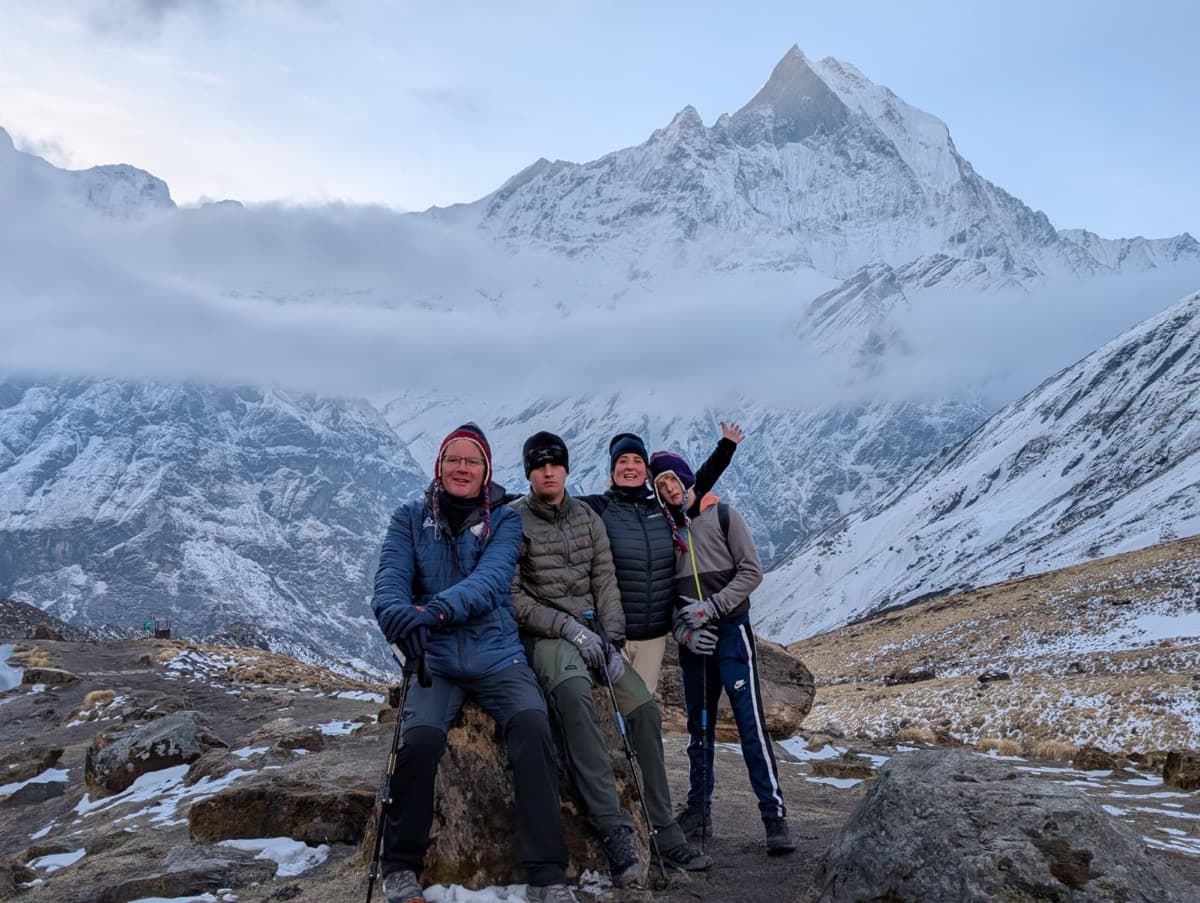 Family Trekking in Nepal