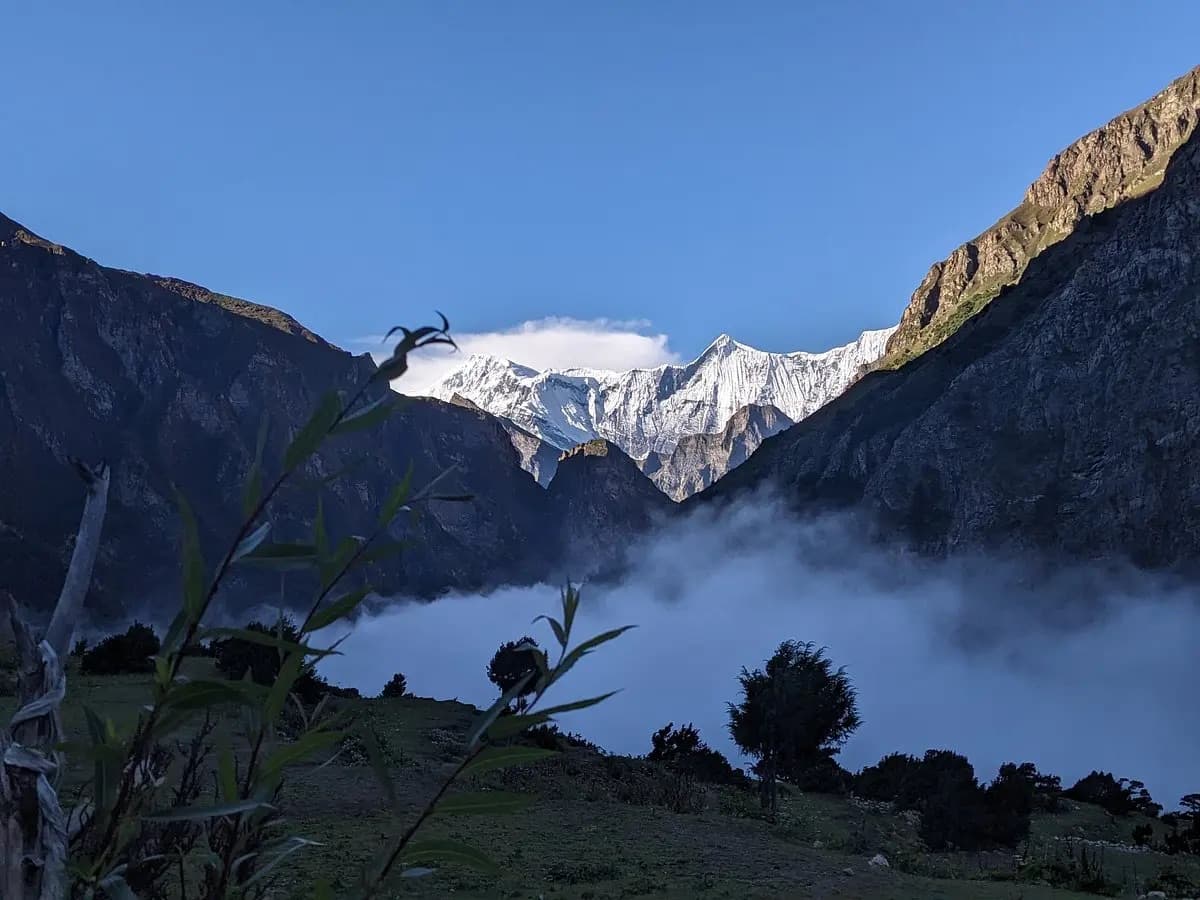 Nar Phu Valley Trek Day Valley View