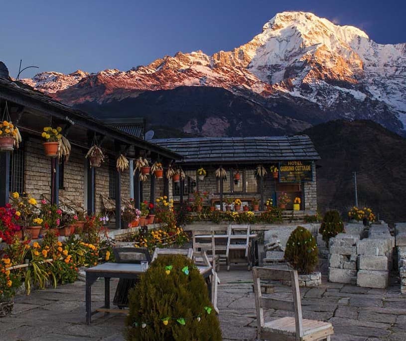 Accommodation options while trekking in Nepal